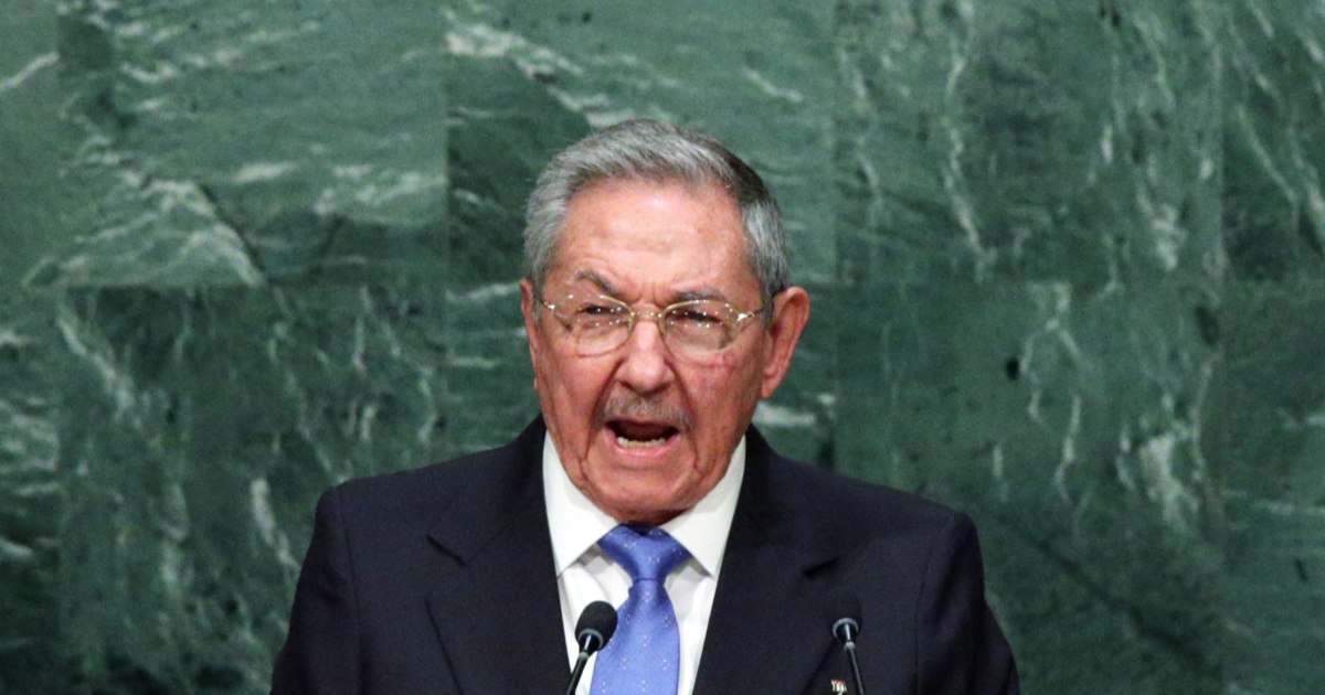 Cuba President Raul Castro Tweaks U.S. in United Nations Speech