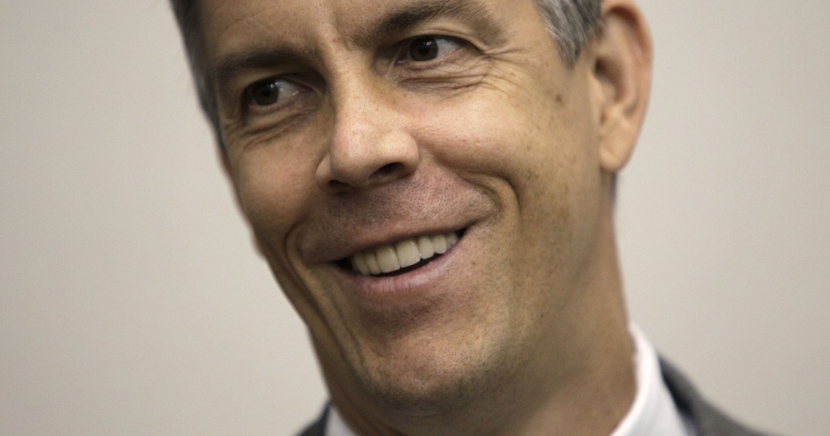 Education Secretary Arne Duncan to Step Down in December