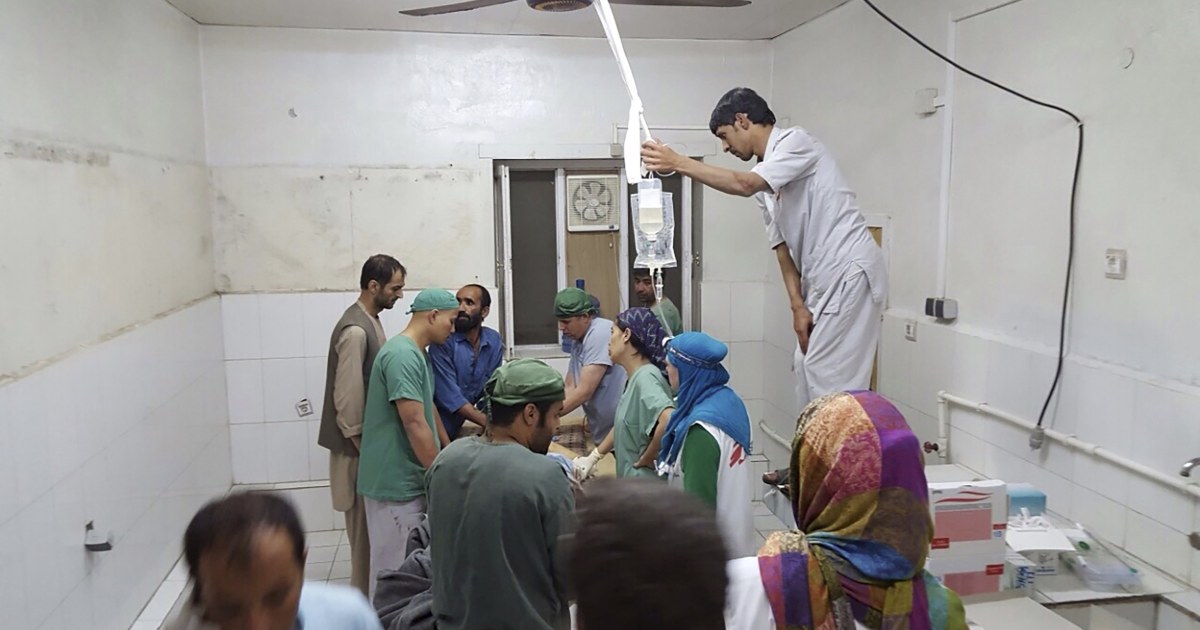 Doctors Without Borders Hospital in Kunduz Hit by Apparent U.S. Strike