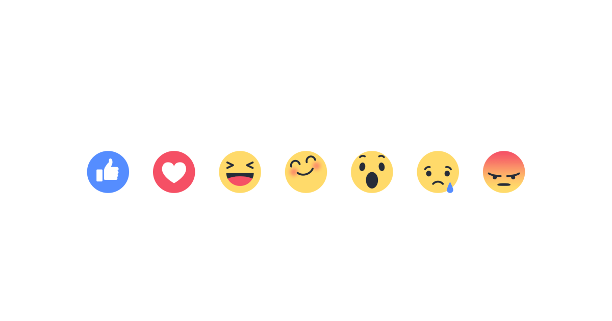 Facebook Goes Beyond 'Like' With 6 New 'Reaction' Buttons