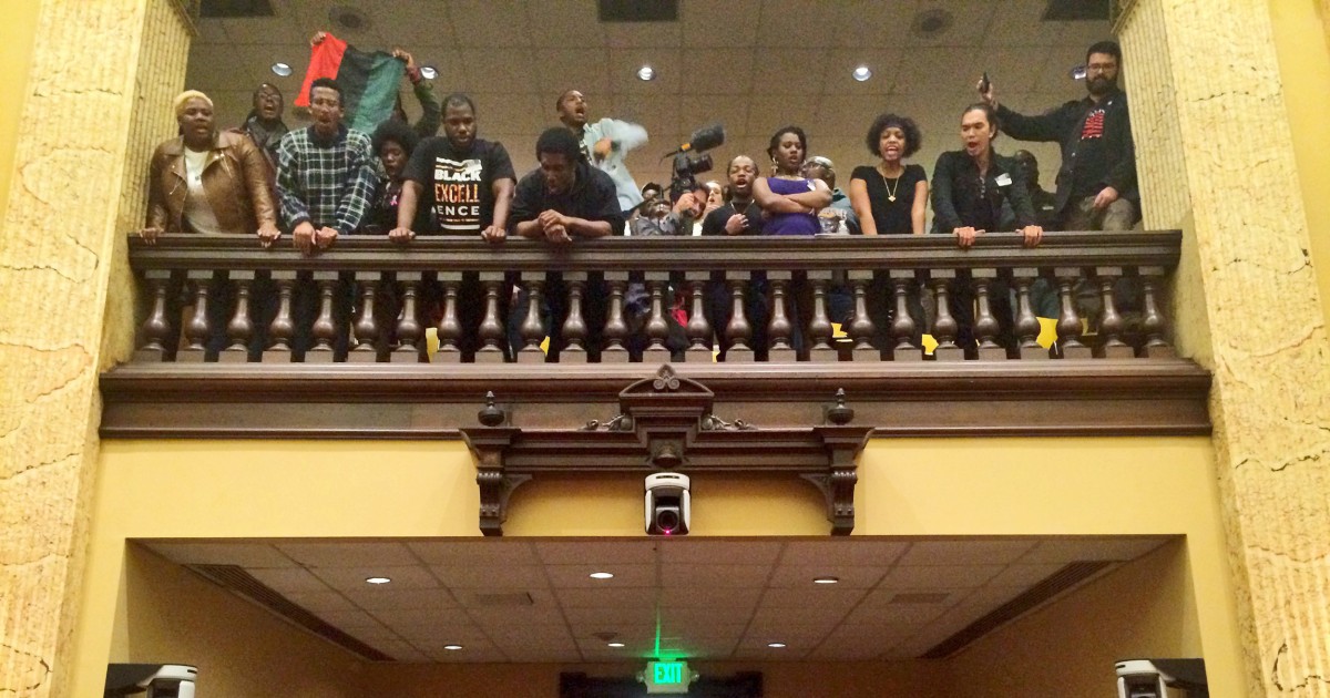 Freddie Gray Activists Arrested During Vote at Baltimore City Hall