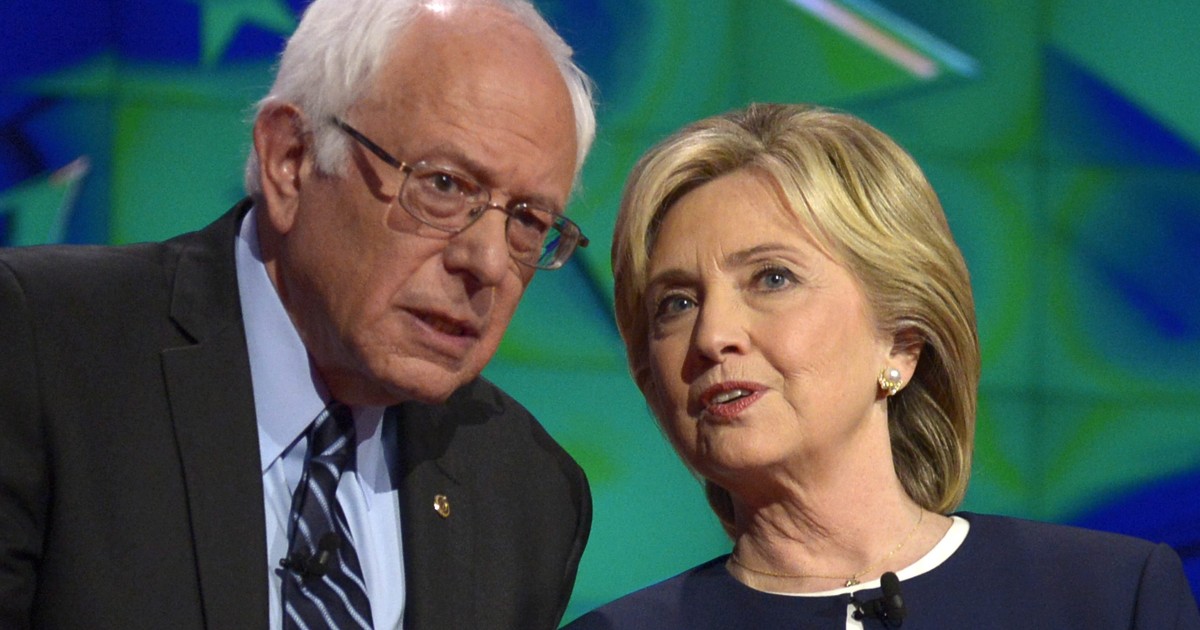Clinton Shows Big Lead Over Sanders in Latest NBC/WSJ Poll