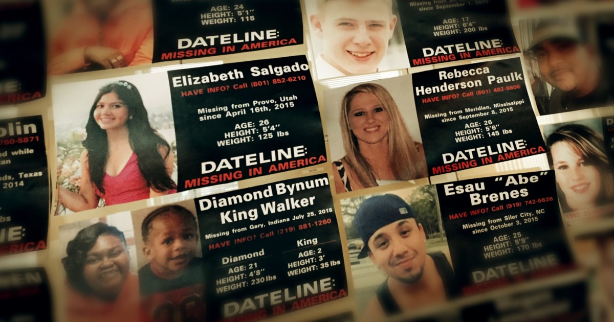 MISSING IN AMERICA GROUP visual data 8