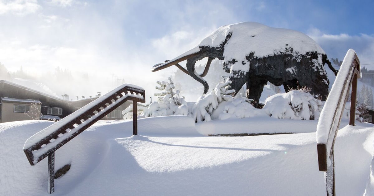 Avalancha en Mammoth Mountain deja dos patrulleros de esquí heridos