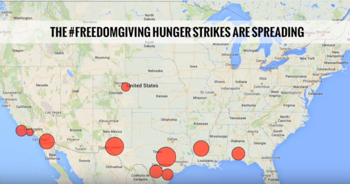 South Asian Detainees Launch #FreedomGiving Hunger Strikes on Thanksgiving