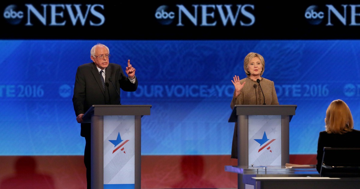 Sparks Fly at Democratic Debate in New Hampshire