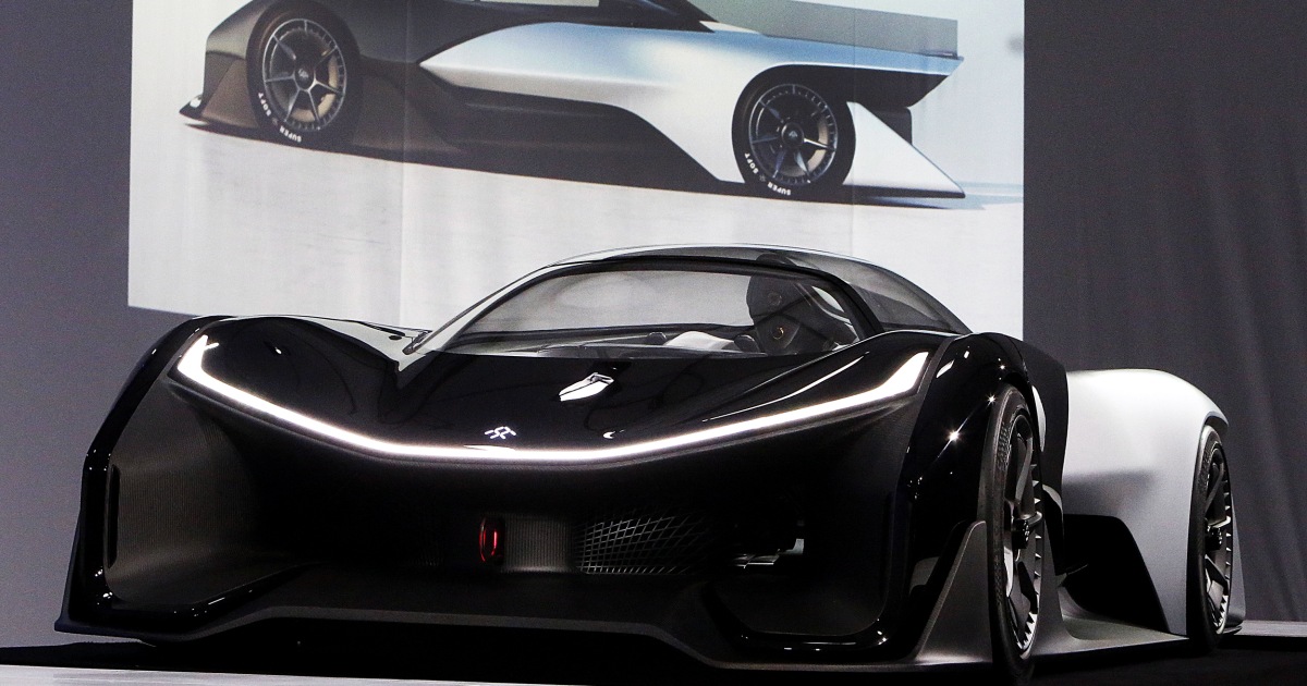 Tesla Who? Faraday Reveals Futuristic Electric Car