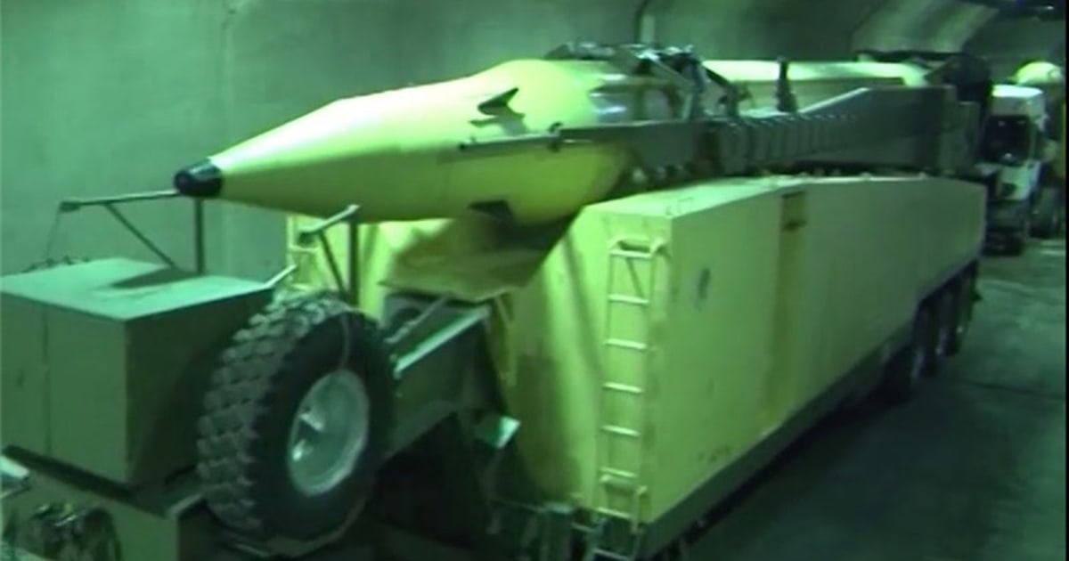 Iran State Tv Shows Off Nuclear Capable Missiles In Underground Depot