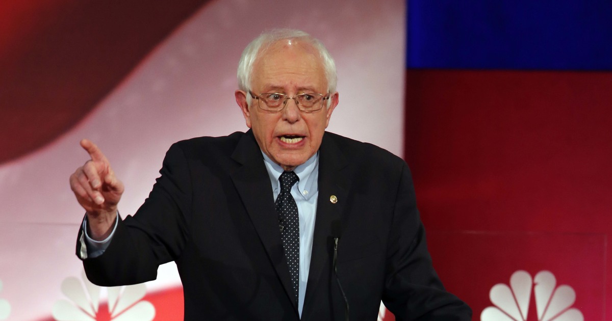 Debate 2016 Last Nights Debate Was All About Bernie Sanders