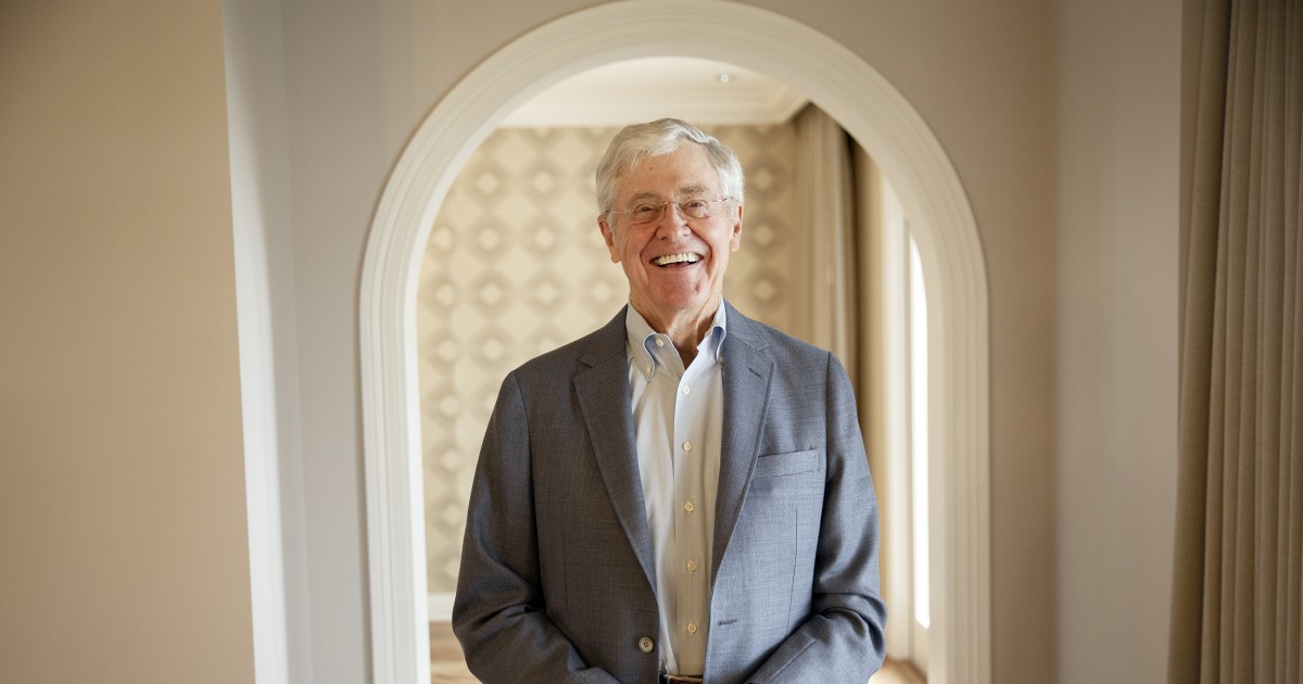 Charles Koch: &lsquo;Possible&rsquo; That Clinton Would Be Better President Than
