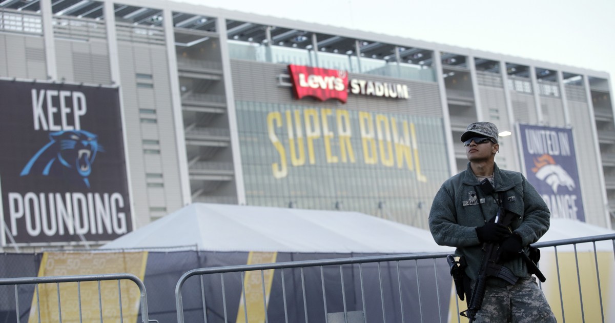 Super Bowl 50 Gaggle of Security Forces Unite for Big Game