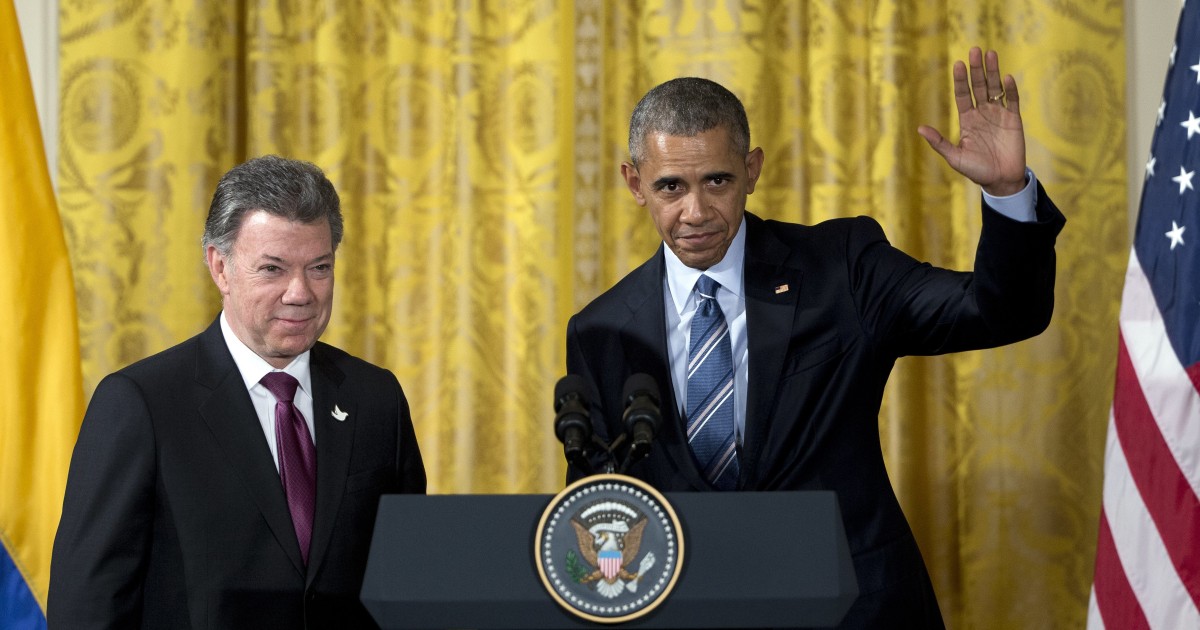 'Paz Colombia': Santos, Obama Announce Next Chapter of U.S. Support