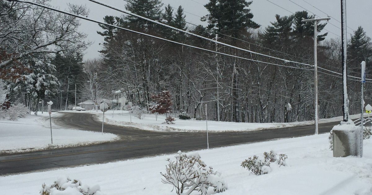 Tales From the Trail Snow Day in New Hampshire