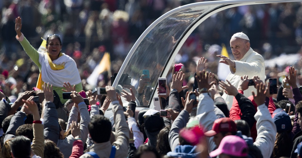 Pope Francis Arrives in Mexico for Five-Day Visit