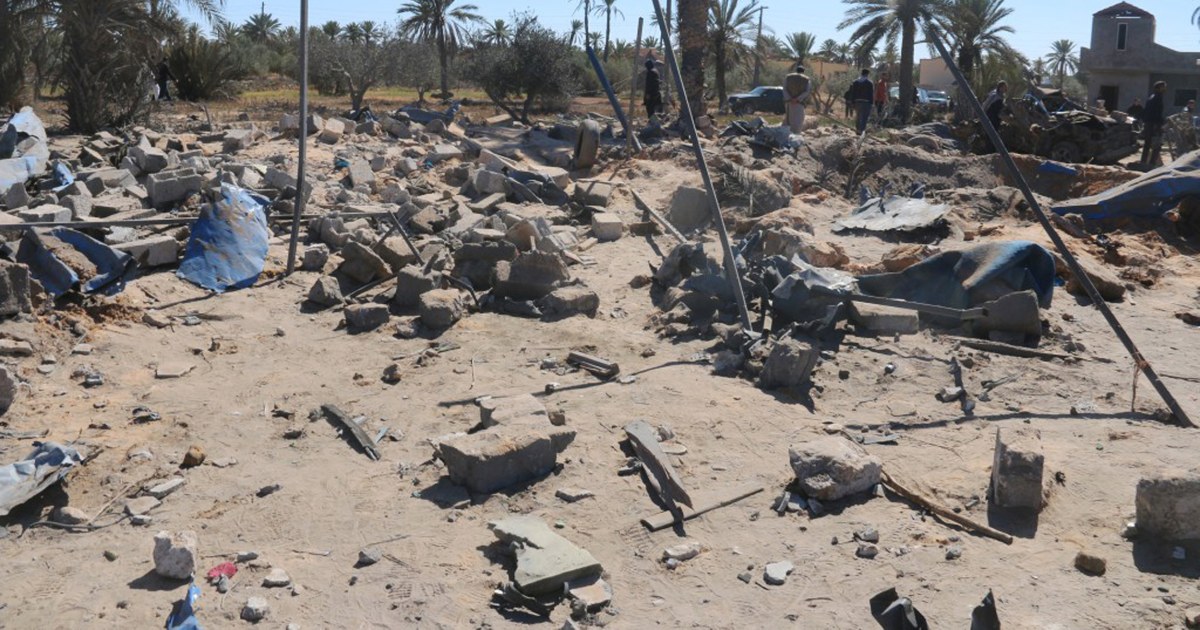 Fighter Jets Target Libya's Sabratha, 40 Killed: Official