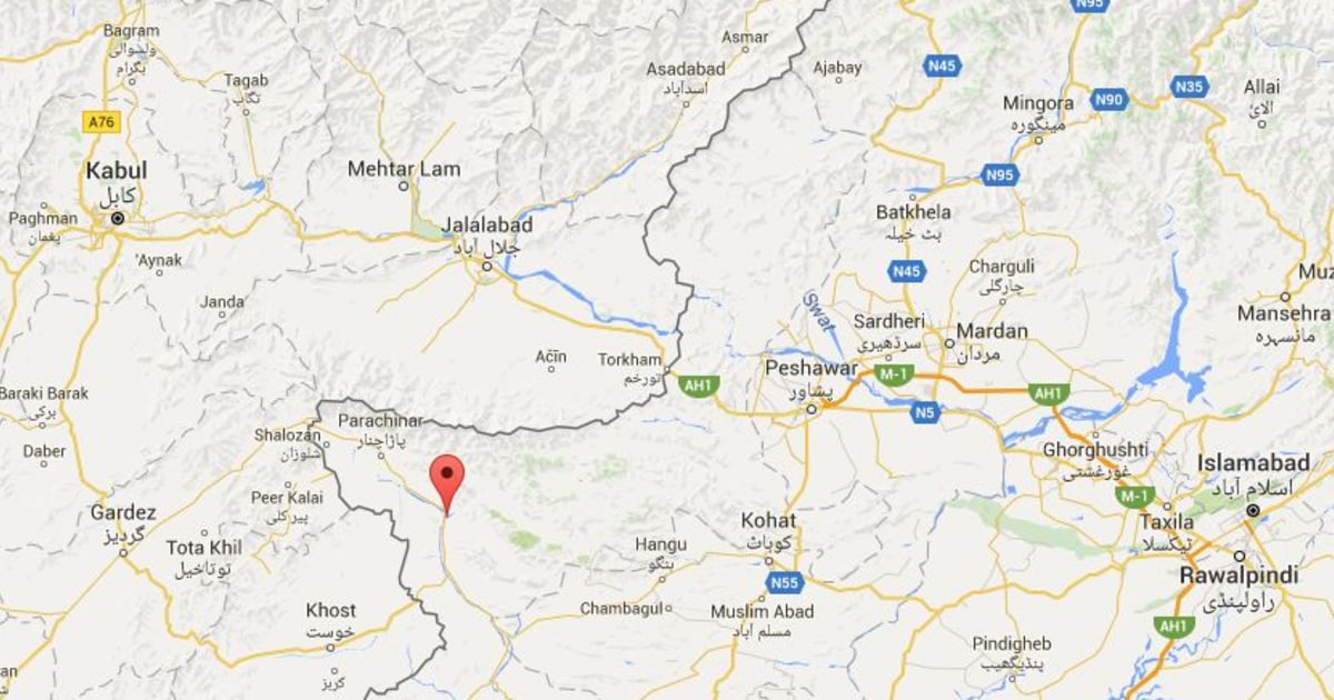 Suspected U.S. Drone Strike Hits Pakistan's Kurram Tribal Region