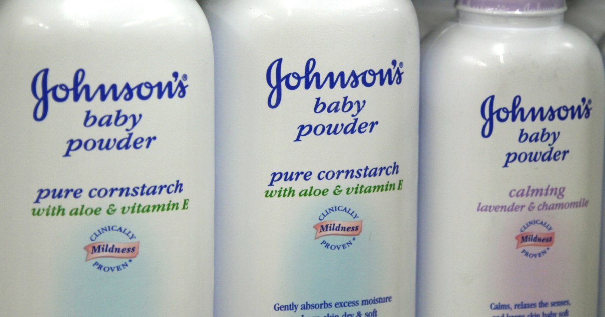 Johnson's talc store free baby powder