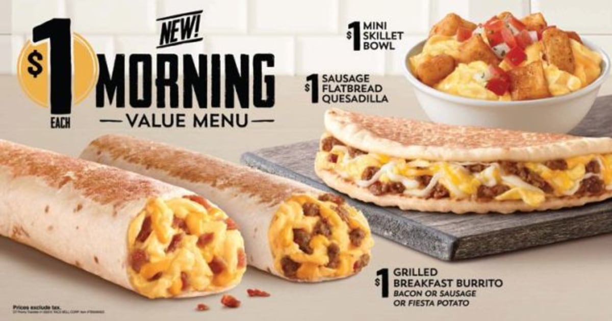 Griddles Heat Up As Fast Food Chains Start Breakfast Battle