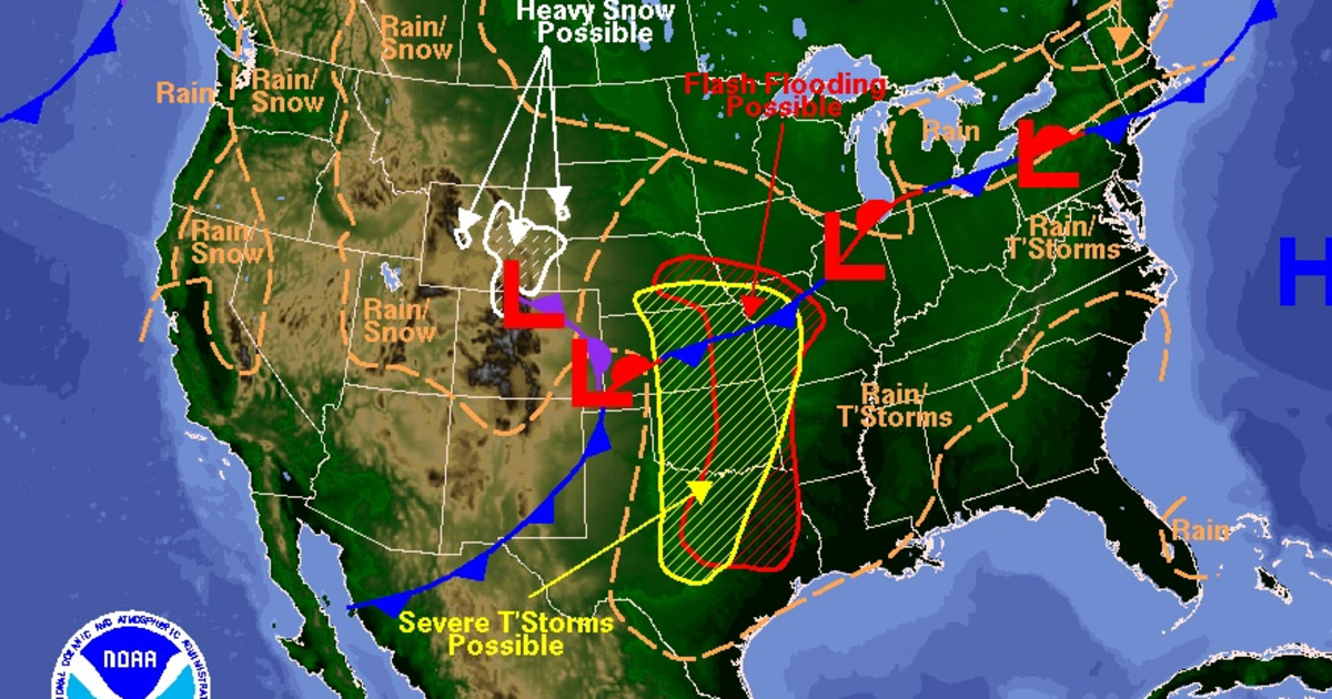 Plains States Prepare for Twisters, Hail