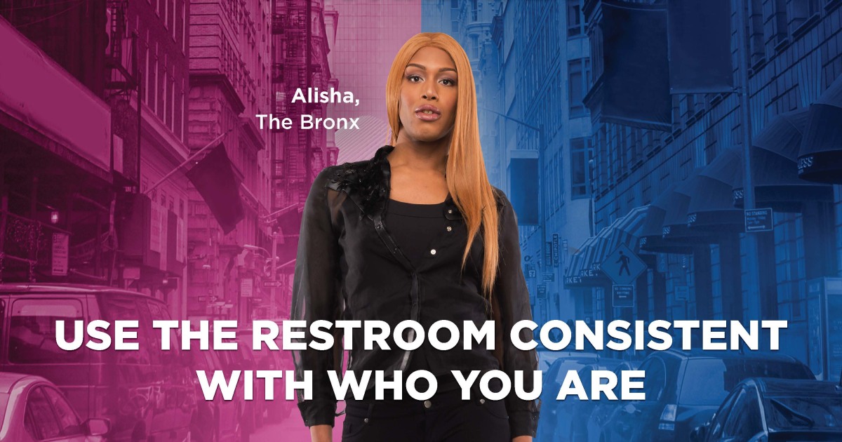 NYC Launches Ad Campaign Affirming Trans Bathroom Rights