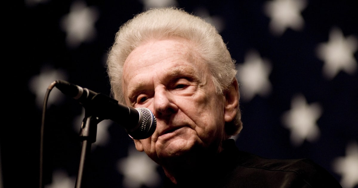 Bluegrass Giant Ralph Stanley of 'O Brother, Where Art Thou?' Fame