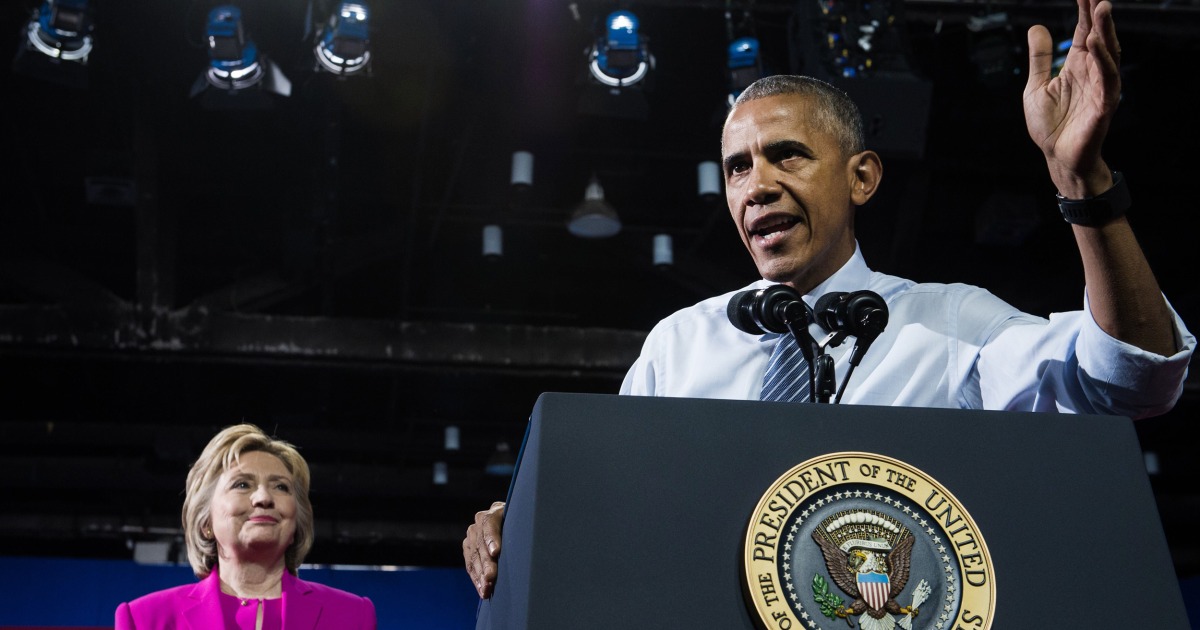 First Read: Obama Set to Make the Case for Clinton
