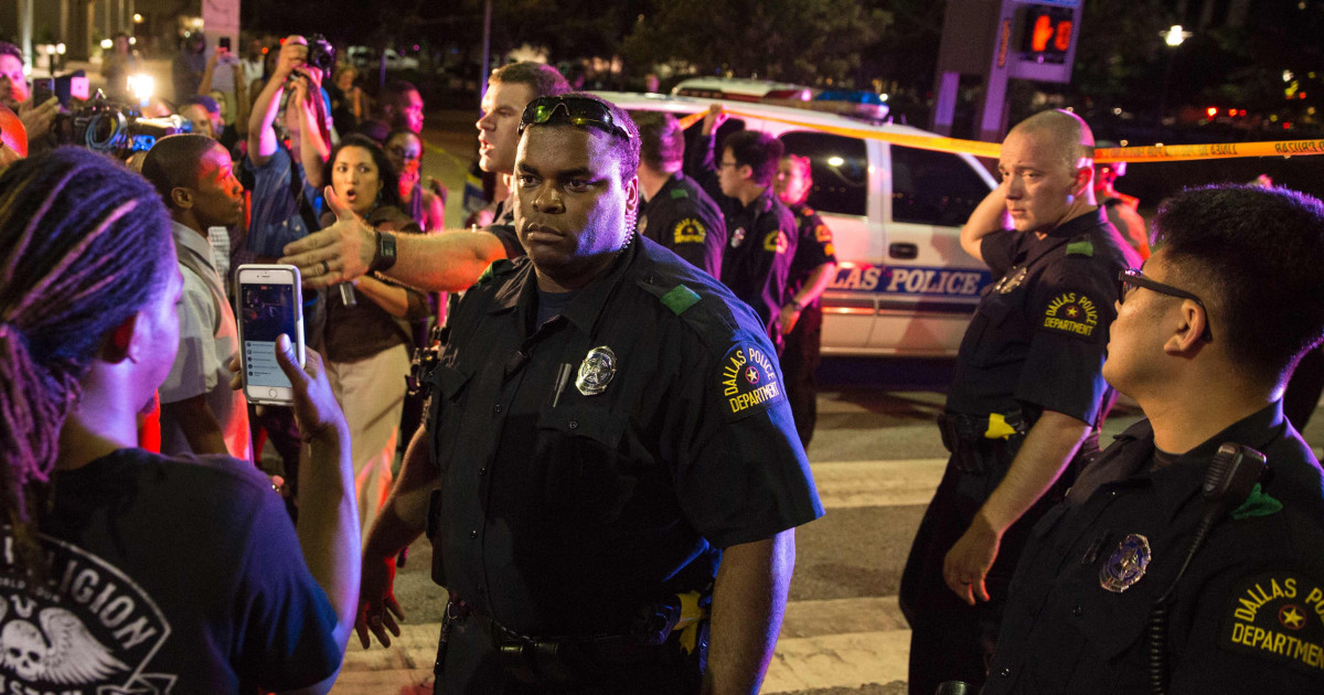 In Panic After Dallas Gunfire, Boy Finds Safety With Stranger