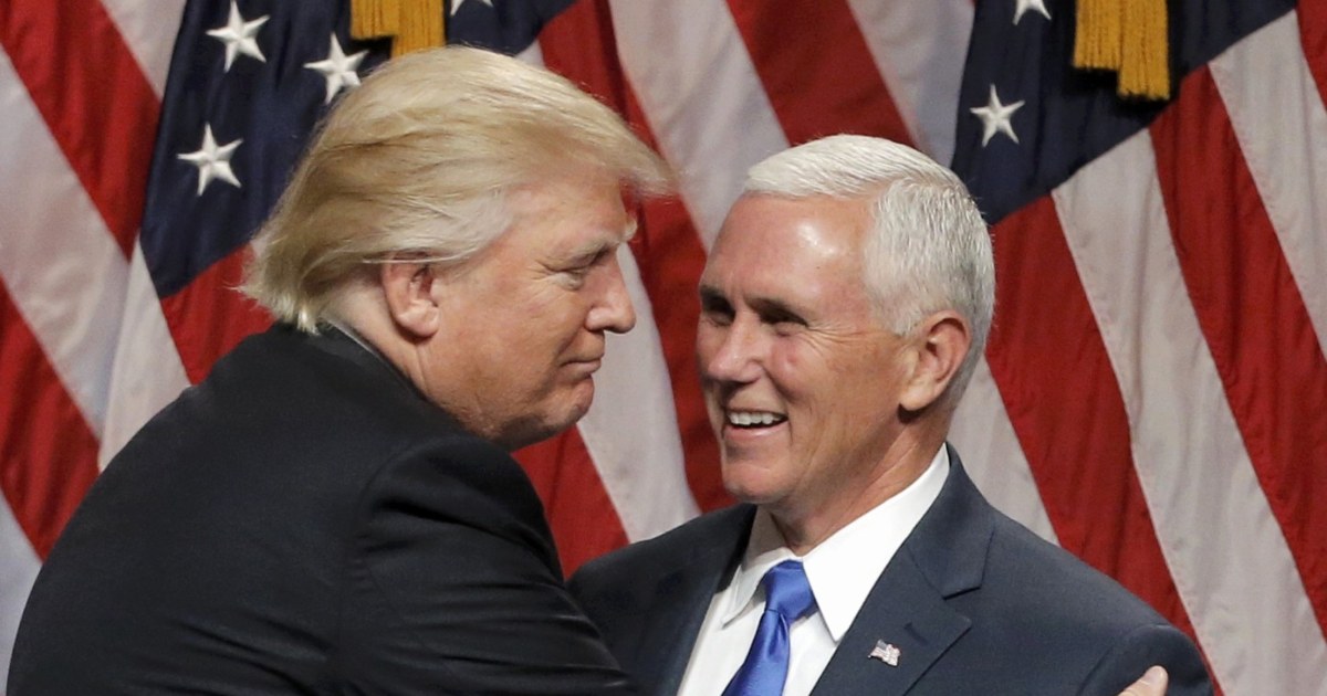 Indiana Gov. Mike Pence Accepts Donald Trump's VP Running Mate Invite