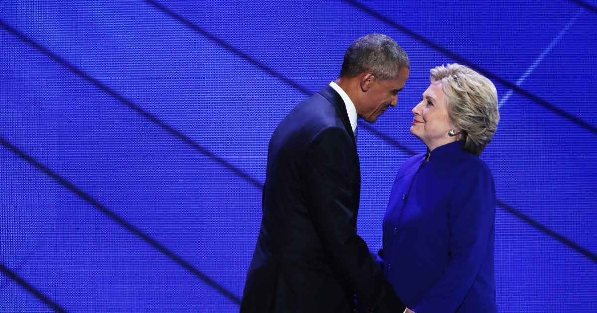 President Obama is stumping for Hillary Clinton after her rough weekend