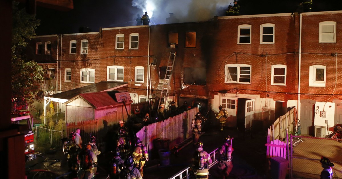 2 Firefighters Die, 2 Hurt Battling Delaware Rowhouse Blaze