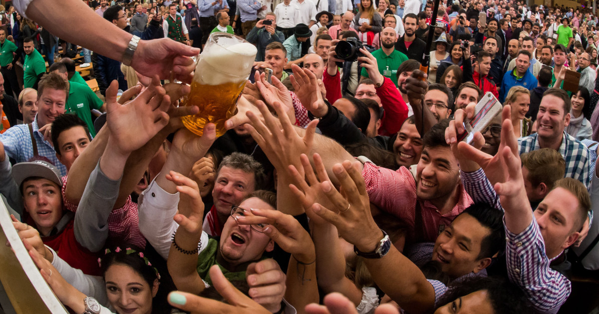 Prost! Beer Flows at Germany's Oktoberfest