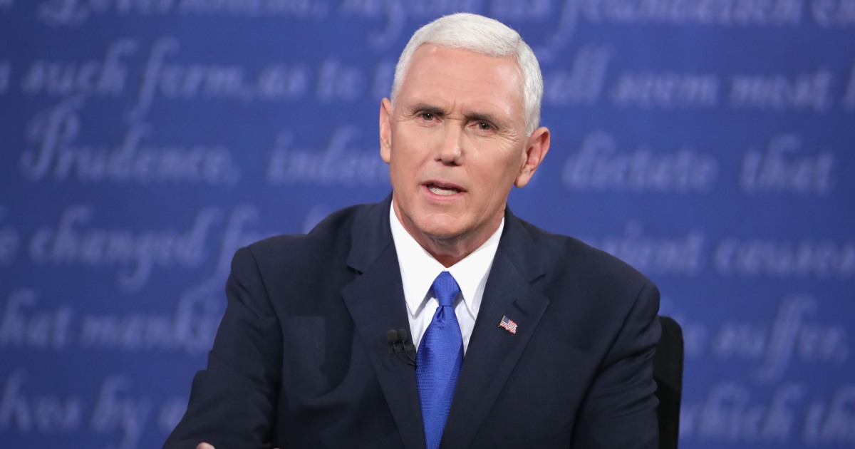 Mike Pence cancels a Saturday event, says he's "offended" by Trump comments