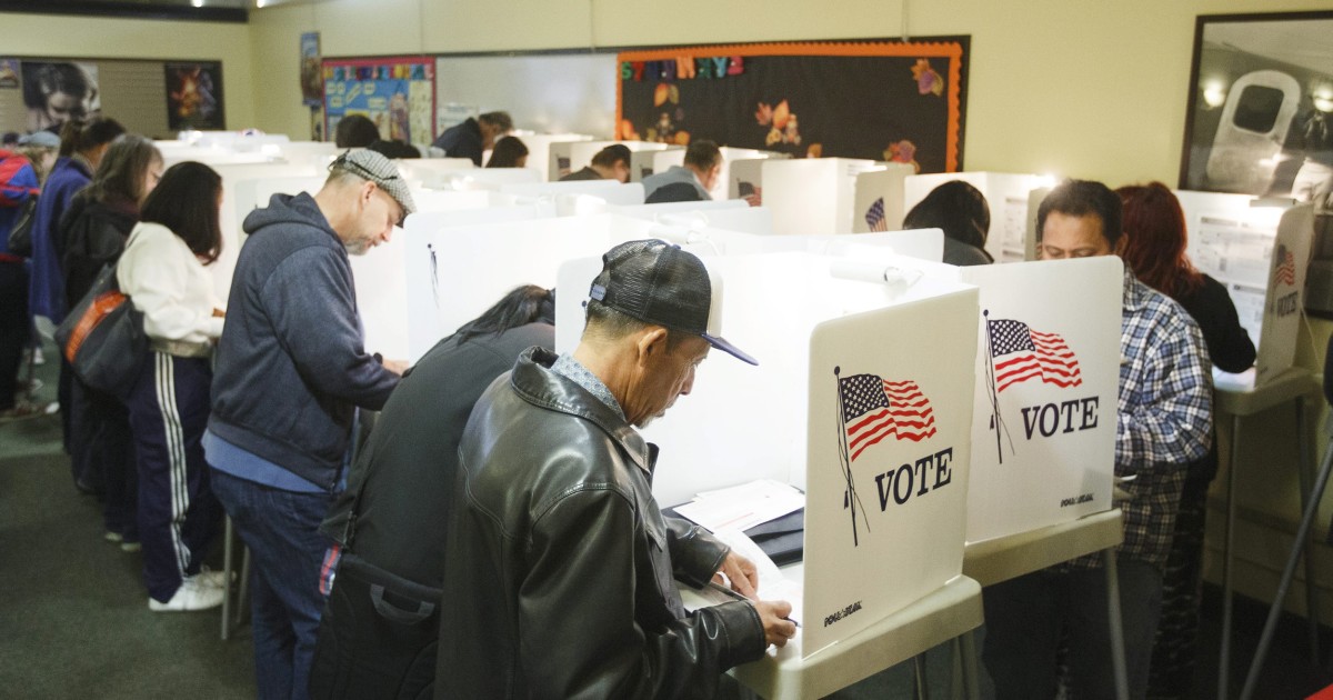 Civil rights groups sue California secretary of state over voter ...