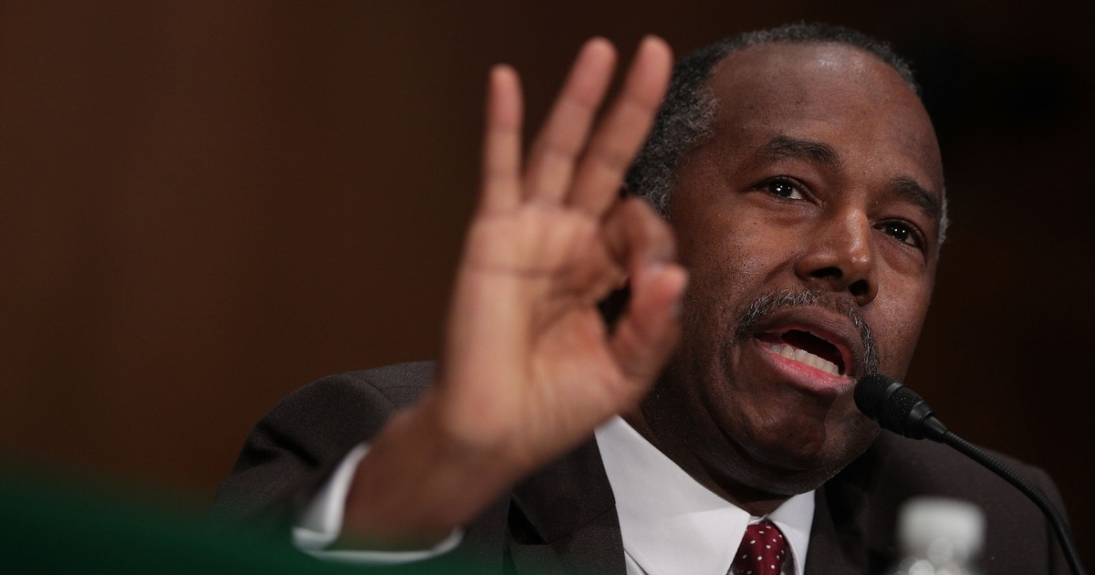 Ben Carson Doesn't Rule Out Trump Benefiting From HUD Money