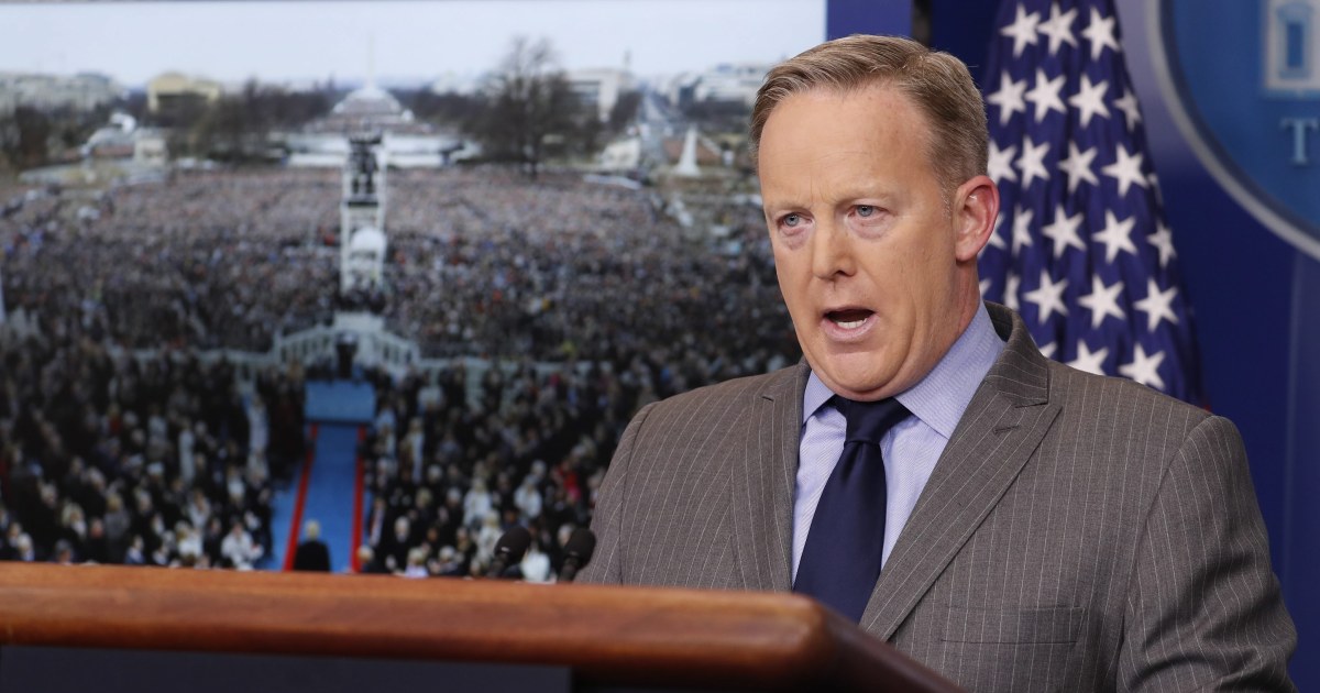 Trump Press Secretary Slams Media Over Inauguration Crowd Size Coverage