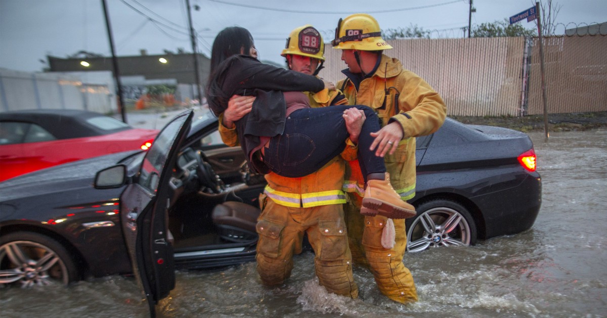 Powerful California Storms Leave Thousands Without Power