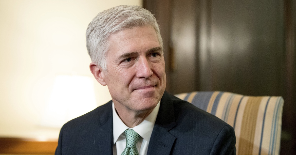 Hearing for Supreme Court Nominee Gorsuch Set for March