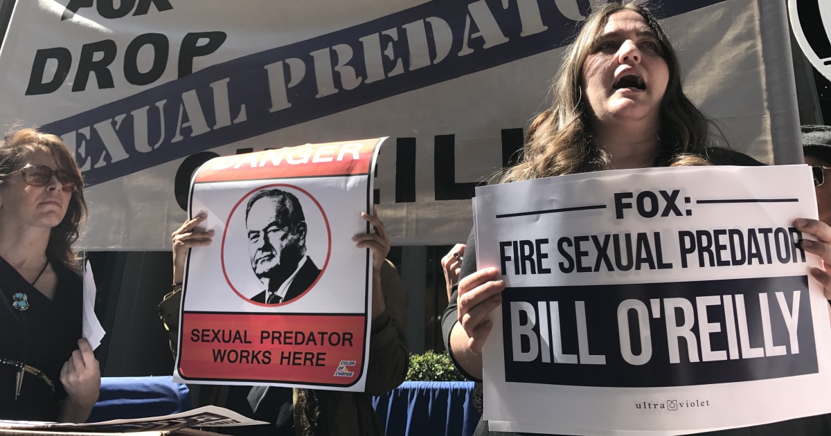 New Bill Oreilly Sex Harassment Accuser Announced As Protesters Hit Fox News Hq 