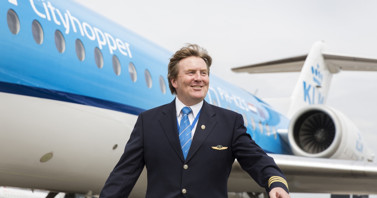 Dutch King Willem-Alexander Reveals He Was KLM Pilot for 21 Years