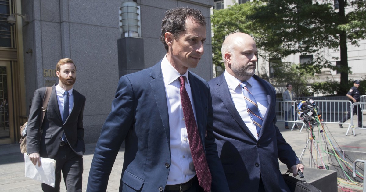 Anthony Weiner Pleads Guilty In Teen Sexting Case Wife