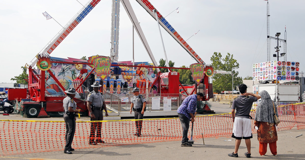 Manufacturer Says Corrosion Caused Deadly Ride Accident at Ohio Fair