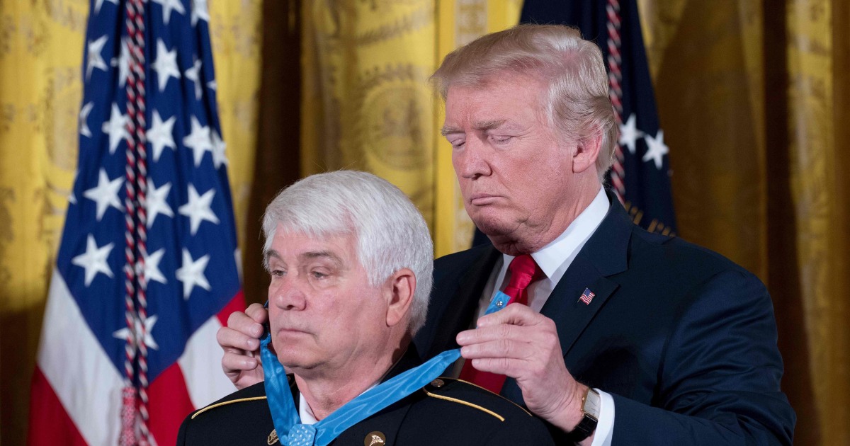 Trump Awards First Medal of Honor to Vietnam Army Medic