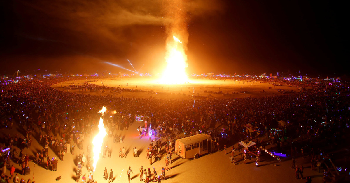 Burning Man Attendee Dies After Running Into 'Man Burn'