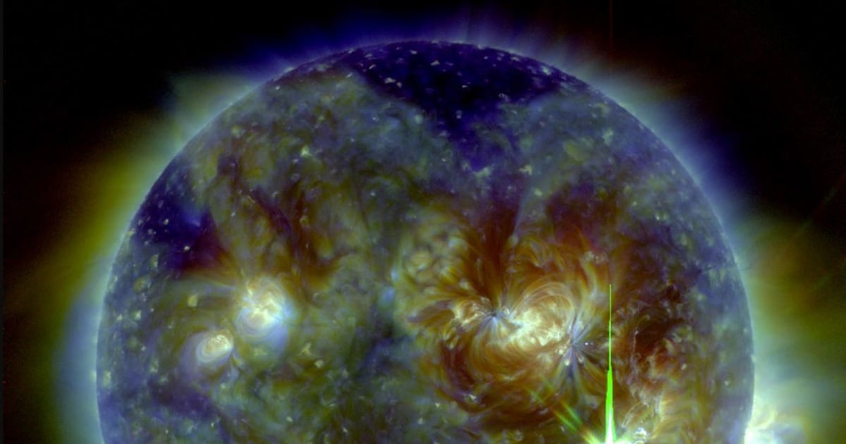 Sun Fires Off Biggest Solar Flare in More than a Decade