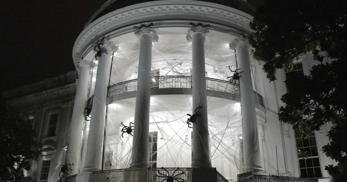 White House Gets Creepy for Halloween