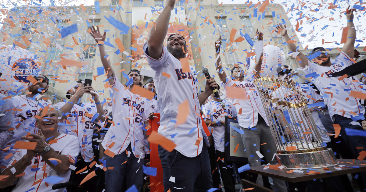 Thousands Gather to Celebrate Houston Astros World Series Championship