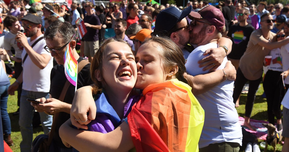 Australians Celebrate Majority Support For Same Sex Marriage 3905