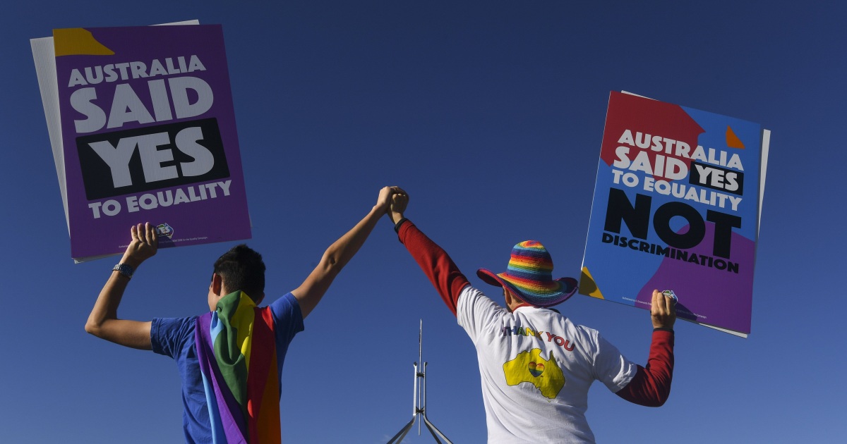 Australian Parliament Approves Same Sex Marriage 1432