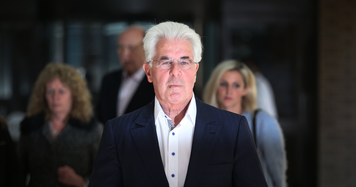 Celebrity Publicist Max Clifford Dies In Prison During Sex Crimes Sentence