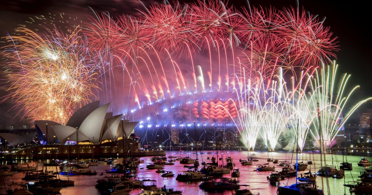 Sydney New Year's fireworks to go ahead despite wildfires - NBC News